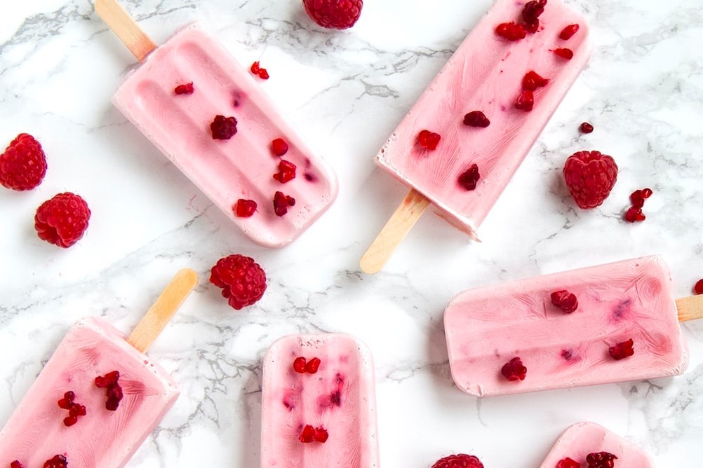 Cooking With Wine - Raspberry Creamsicles