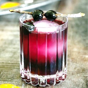Sangiovese Wine Cocktail - Purple Moon